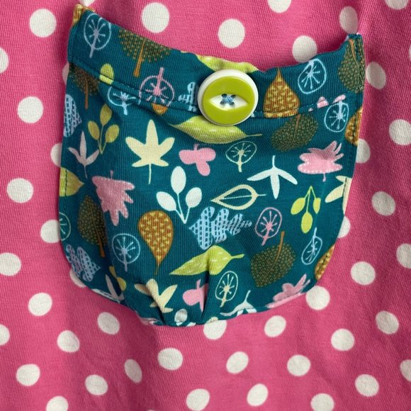 Matilda Jane Dress Girls Collecting Leaves14 Polka Dot Floral Long Sleeve - Picture 5 of 11